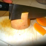 Slicing Butternut Squash Cutting and Slicing
