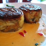 Jumbo Lump Crab Cakes With a Delicious Pepper Sauce