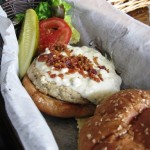 The Bleu Cheese Burger with Turkey Patty