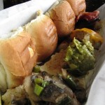 The Burger Sampler; Look for it on the Appetizers Page!