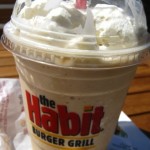 Coffee Shake Topped With Whipped Cream