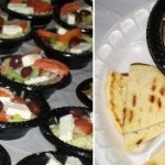 Salads hummus pita