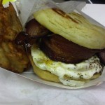 Buttermilk Truck Hashbrowns and Breakfast Sandwich