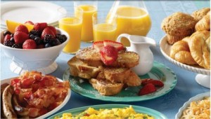 Easter Brunch at Home or Around Town