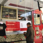 Ordering from the window at the Chairman Bao Truck.