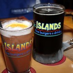 The Big Island Ice Tea and a 25 oz pour of the Islands Brown Ale.