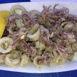 One of my favorites, calamari with Greek seasoning