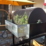 Roasting our Hatch chiles