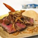 braised beef short rib, wasabi pommes puree, crispy shallots and gochujang jus