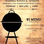 Memorial Day Weekend Kickoff Party at Barsha Wines & Spirits, Manhattan Beach