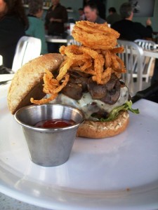 The Counter Burger, one of six signature burgers on the menu.