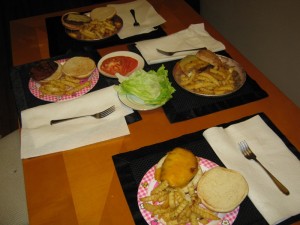 <p>Gourmet Burgers for Four, Made to Order</p>