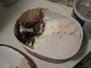 Neapolitan Ice Cream: One Purchase and Everyone's Happy.