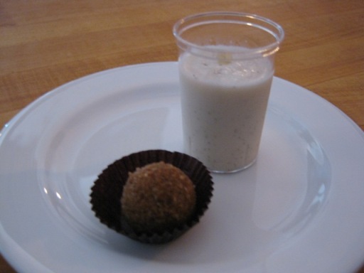 <p>Olive Oil Milkshake</p>