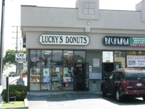 <p>Luckys Donuts in Downtown El Segundo</p>