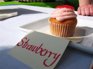 <p>Polkatot's Strawberry Cupcake</p>