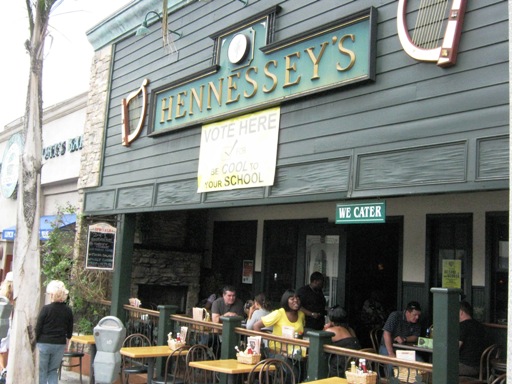 <p>The Patio Seating Is Nice at Hennessey's Manhattan Beach</p>