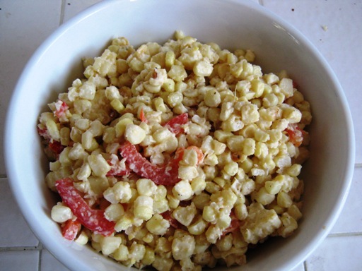 2009-06-27- Grilled Corn Salad 001