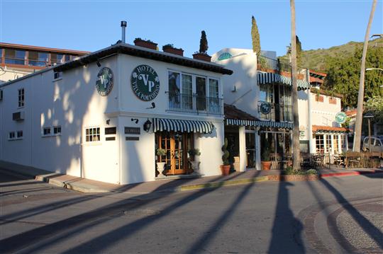 The Villa Portofino Hotel in Avalon, CA.