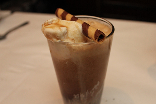 PS612's Chocolate Stout Beer Float.