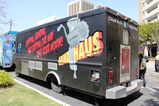 Grindhaus Sausage Truck - Driver's Side, Back