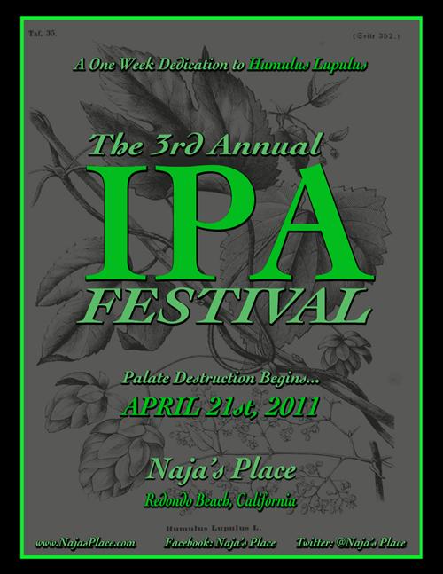 Najas 3rd Annual IPA Festival 2011