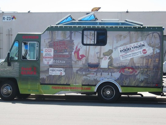 Truck-Side-Food-Truck-Friday-Ragin-Cajun-South-Bay-Foodies Ragin Cajun Side View