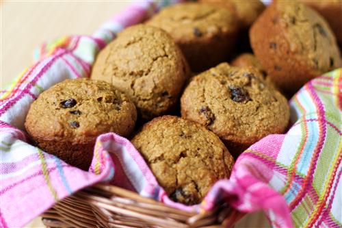 Vegan Raisin Bran Muffins p 33