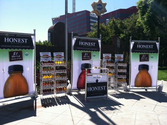 The Los Angeles Honest Tea Store for the Honest City Experiment