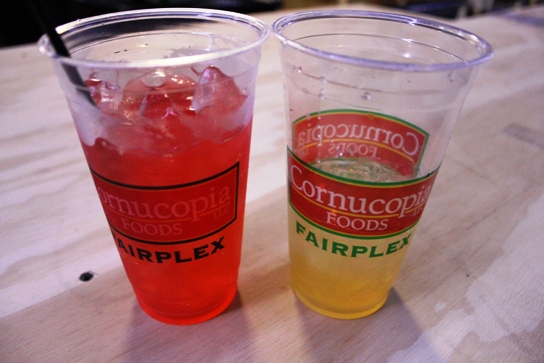 Starwberry Margarita and Spiked Lemonade