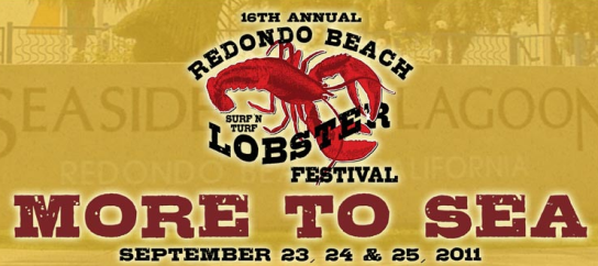 redondo beach lobster festival 2011 logo