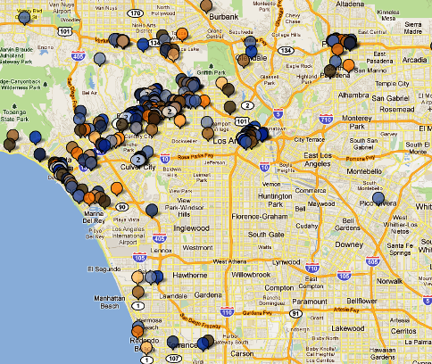 dinela restaurant week map on south bay foodies