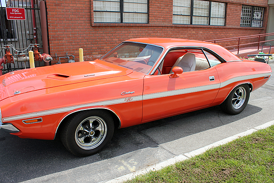 One of the many classic cars from the ADM's extensive collection of automobiles.