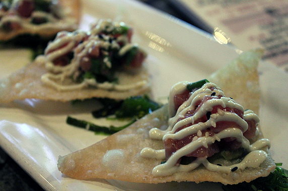 Ahi Poke Happy Hour at Lazy Dog Cafe, Torrance