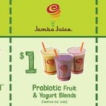 Jamba Juice Coupons for $1 and $2 Smoothies