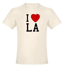 1-I Love LA Tee Shirt
