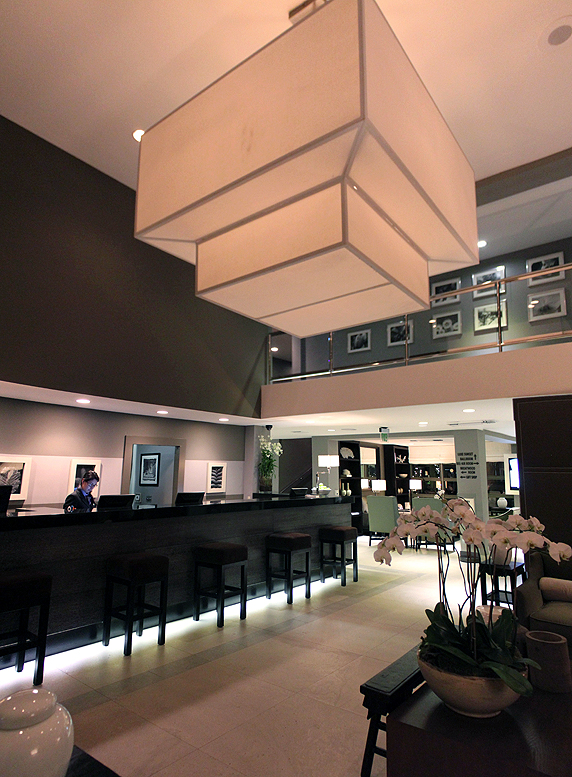 2- The Spacious and Welcoming Lobby of the Luxe Hotel on Sunset Boulevard1