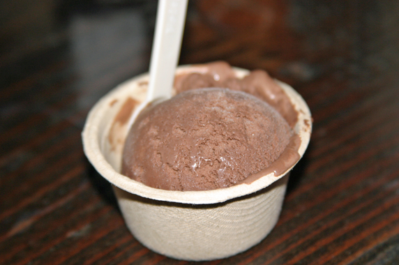 Triple chocolate ice cream