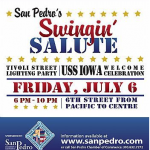Tonight!  San Pedro’s Swingin’ Salute Welcomes the USS Iowa
