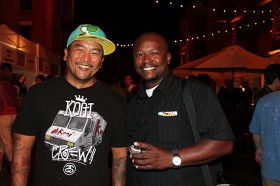 At THE TASTE 2011, chatting with the godfather of gourmet food trucks, Roy Choi.