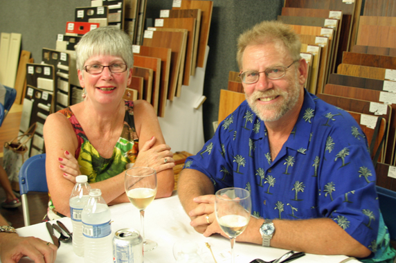 Derek & Theresa, #1 fans of Slummin' Gourmet