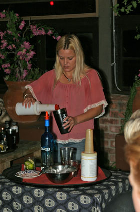 Co-owner and Mixologist Demi Stevens