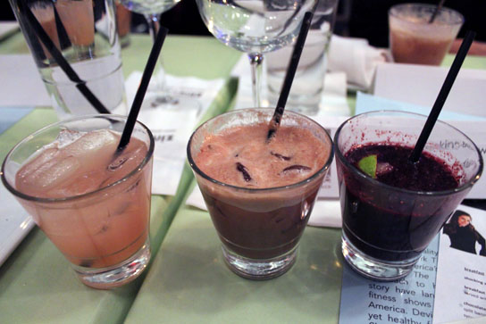 Three sexy cocktails