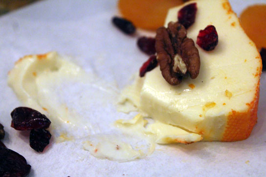 Cheese, fruits, and nuts are great for pairing with wine as an appetizer before dinner.