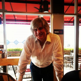 Tom Ryan, Smashburger founder, at the Culver City Smashburger restaurant.