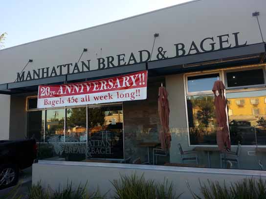 Manhattan Beach Bread and Bagel is Celebrating Their 20th Anniversary All Week Long.