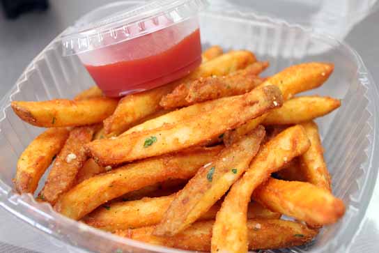 Garlic parsley fries.