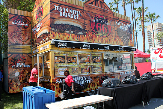 BBQ is the perfect fuel for an afternoon of race watching.