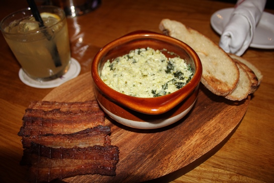 Kale and brussels sprouts dip