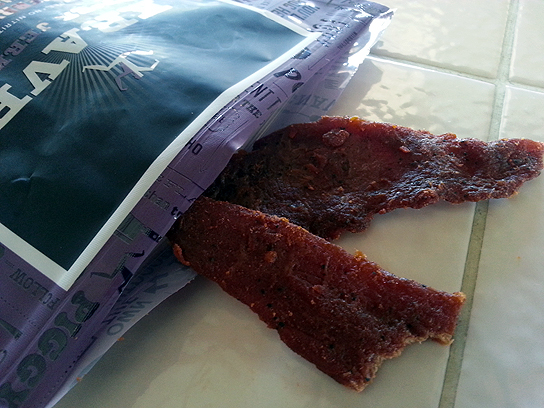 Black Cheery Barbecue Pork jerky could be a favorite for BBQ and Beer lovers